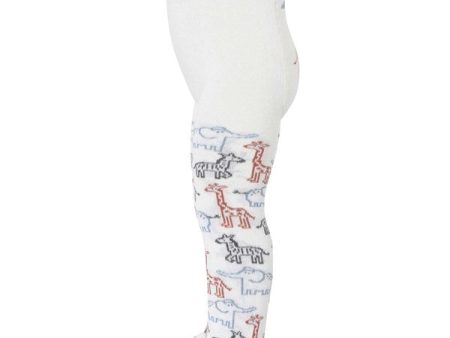 MELTON Savanna Tights Snow White on Sale