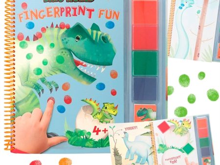 Dino World Fingerprint Fun Book Sale