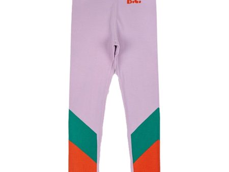 Bobo Choses Lavender Color Block Leggings Online now