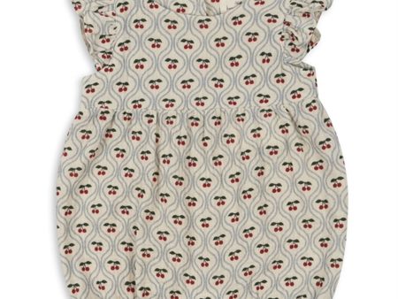 Konges Sløjd Cherry Motif Coco Frill Romper Supply