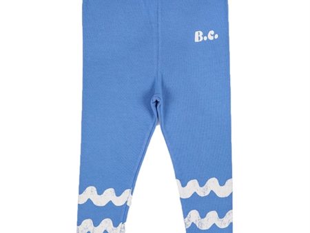 Bobo Choses Blue Waves Blue Leggings Online now