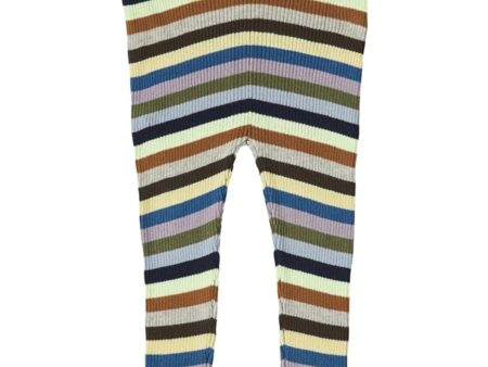 FUB Multi Stripe Baby Slim Leggings Cheap