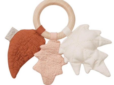 Cam Cam Copenhagen Rattle Leaves Caramel For Discount