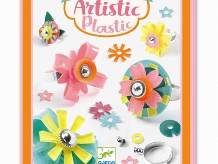 Djeco Artistic Plastic Rings Online Sale