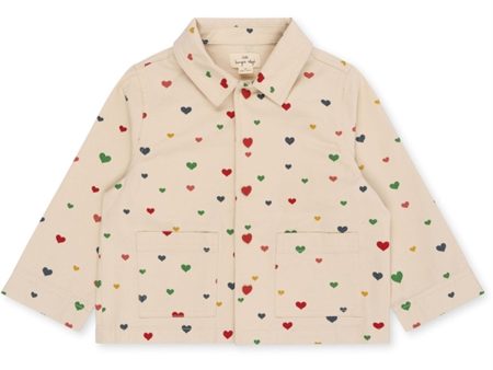 Konges Sløjd Multi Heart Blush Fen Shirt Jacket on Sale