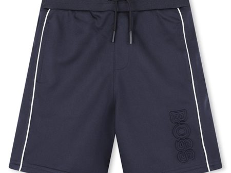 Hugo Boss Navy Shorts For Discount