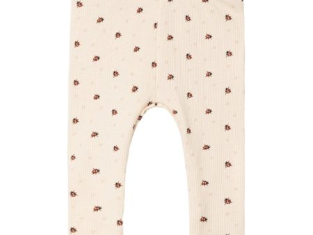 Lil Atelier Whitecap Gray Ladybug Gago Kye Slim Leggings For Sale