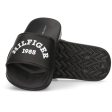 Tommy Hilfiger Logo Pool Slide Black Online now