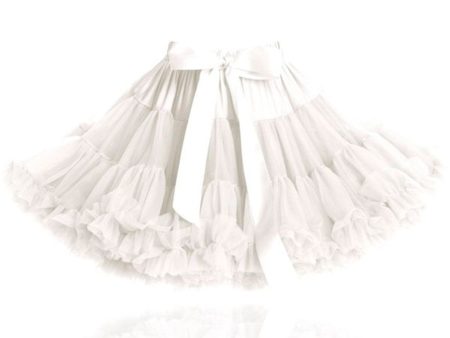 Dolly by Le Petit Tom Skirt Off White For Sale