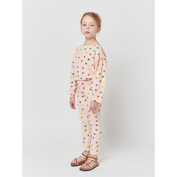 Bobo Choses Light Brown Multicolor Stars All Over Leggings Sale