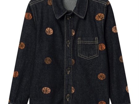 Les Deux Kids Raw Denim Layton AOE Overshirt For Discount