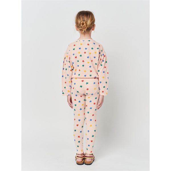 Bobo Choses Light Brown Multicolor Stars All Over Leggings Sale