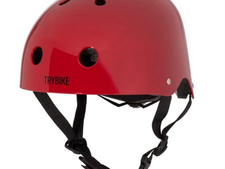 Trybike CoConut Ruby Red Helmet Retro Look For Discount