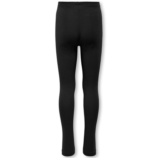 Kids ONLY Black Nille Leggings Solid Noos Cheap