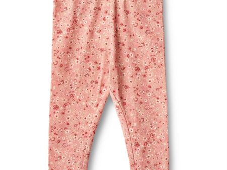 Wheat Rosette Flowers Leggings Jules Online