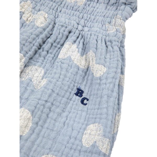 Bobo Choses Light Blue Waves All Over Bukser Online