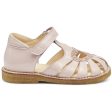 Angulus Hjerte Sandaler Pale Rose Rose Glitter Online Hot Sale