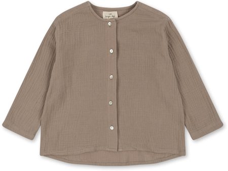 Konges Sløjd Pure Cashmere Olive Skjorte Discount