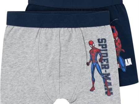 Name it Dark Sapphire Noz Spiderman Bokser shorts 2-pakning For Sale