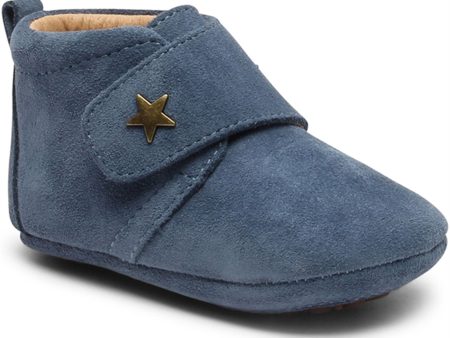 Bisgaard Tøfler Baby Star Blue Online