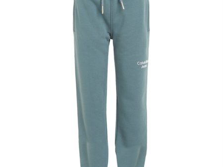 Calvin Klein CKJ Stack Logo Sweatpants Goblin Blue Sale