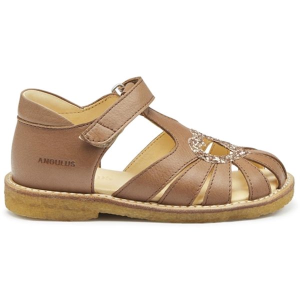 Angulus Hjerte Sandaler Almond Maple Glitter Online Sale