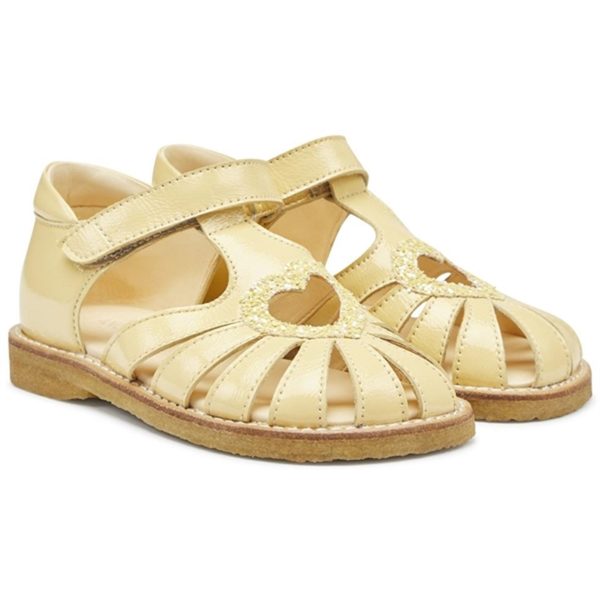 Angulus Hjerte Sandaler Mellow Yellow Pineapple glitter Online