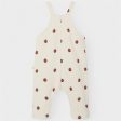 Lil Atelier Whitecap Gray Ladybugs Ronja Sweat Bib Bukser For Discount