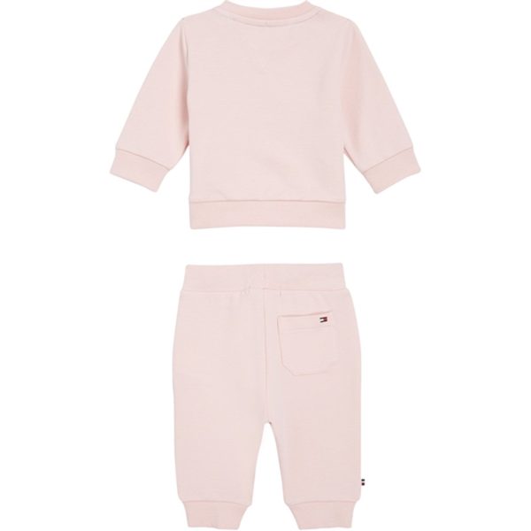 Tommy Hilfiger Baby Th Logo Sett Whimsy Pink Discount