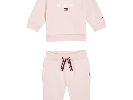 Tommy Hilfiger Baby Th Logo Sett Whimsy Pink Discount