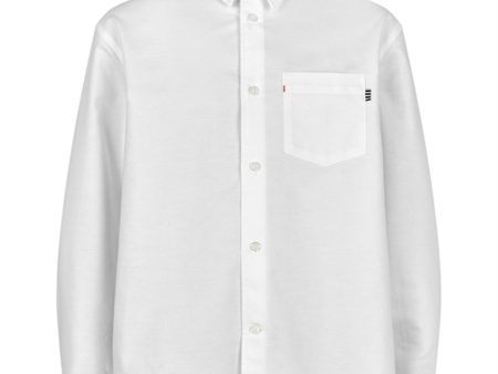 Mads Nørgaard Cotton Oxford Svano Skjorte White Sale