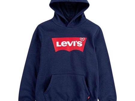 Levi s Sweatshirt Batwing Screenprint Dress Blues Online now