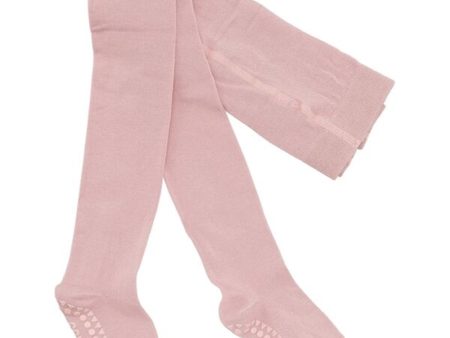 GObabyGO Antislip Strømpebukser Dusty Rose Cheap