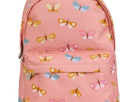 A Little Lovely Company Backpack Small Sommerfugler Cheap