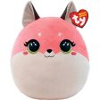 TY Squishy Beanies Roxie - Pink Reven Squish 25cm For Cheap