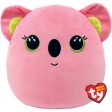 TY Squishy Beanies Poppy - Pink Koala Squish 35cm Discount